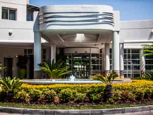 Hotel entrance