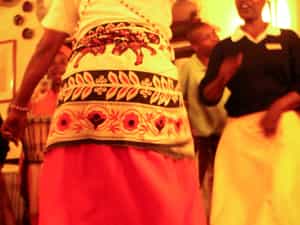 The Staff love to entertain Guests with their traditional singing and dancing on a Saturday night