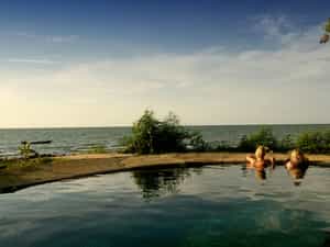 Swimming Pool at Mfangano Island Camp