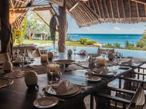 Lunch with ocean views 