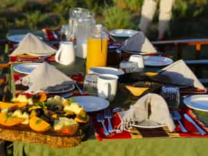 Enjoy alfresco dining