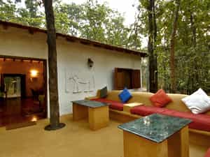 Bamboo House patio 