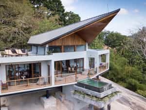 Villa on the rock