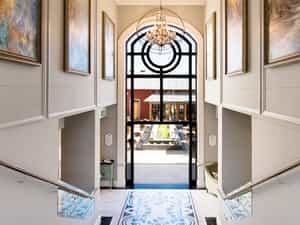 Hotel entrance