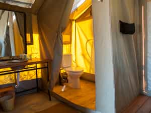 Bathroom area