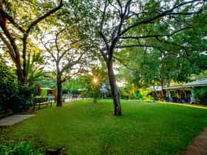 With in the wall of Bayete, guests will met by a jungle like oasis, even during a hot dry summer, the Bayete gardens are lush and green, providing a sense of peace and tranquility. 