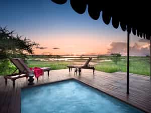 Guest Tent Private Plunge Pool