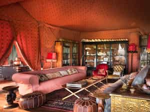 Lounge Area in the Main Tent 