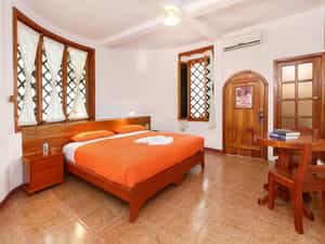 One king size bed 