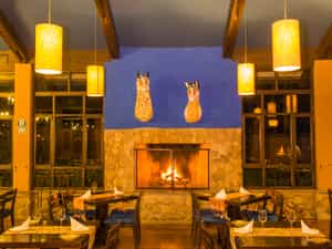 Cozy and colorful is the atmosphere of Wayra Restaurant