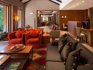 Lobby of Sumaq Machu Picchu Hotel 
