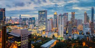 Hit the rooftop bars and restaurants of Bangkok