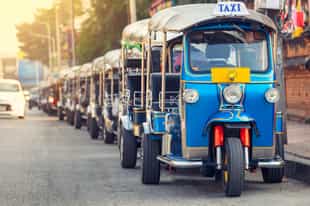 Ride through Chiang Mai on a Tuk Tuk