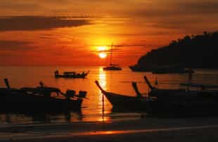 Head out for a sunset cruise