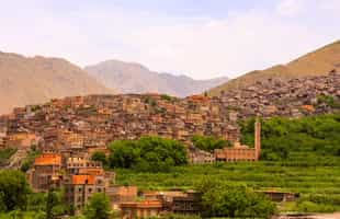 Visit the market at Imlil village, Atlas Mountains