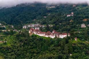 Take a walking tour in Trongsa Ta Dzong, Bumthang