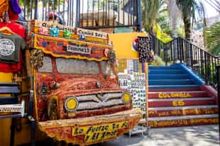 See street art on a graffiti tour in Medellin