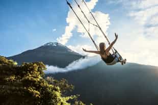 Go on the Banos Swing at the End of the World