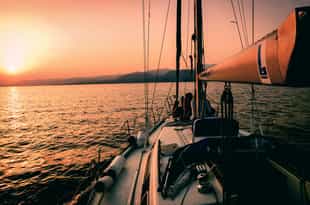 Go on a sunset speedboat cruise in the Seychelles