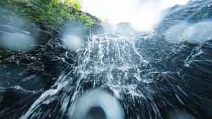 Rapel down Juan Curi's Waterfall, Barichara