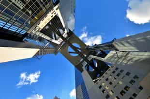 Witness the architecture of the Umeda Sky Building