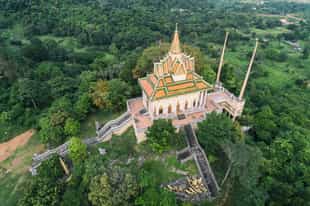 Explore the French ruins & temples of Kep