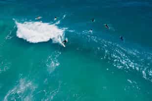 Take a lesson in surfing at Ilha Grande