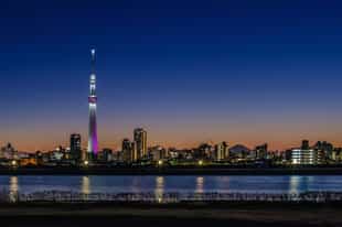 Take in views from the Tokyo Skytree