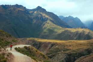 Bike from Pisac to Huayllabamba 