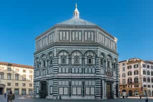 See the historic Baptistry of St John in Florence