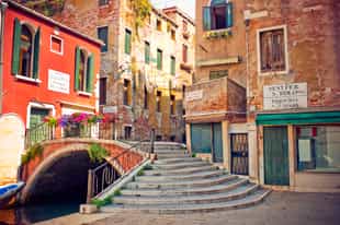 Take a historic guided walking tour of Venice 
