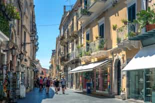 Take a stroll along Corso Umberto I, Taormina