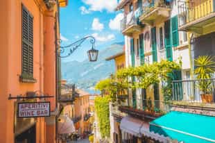 Go on a scenic walk taking in views of Lake Como