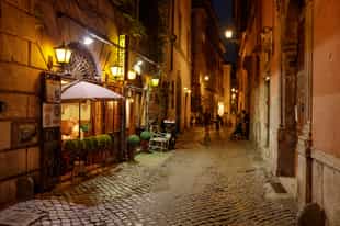 Golf cart night tour with pizza and gelato dinner