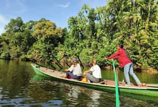 Canoe along the rivers of the Cardamom Mountains