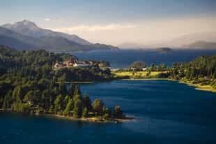 View the Moreno and Nahuel Huapi Lakes