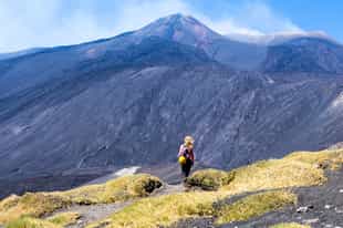Hike up the trails of Mount Etna, Ionian Coast