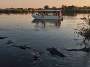 Go on the Zam Zam Cruise at sunset