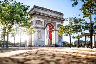 Climb the Arc de Triomphe for skyline views