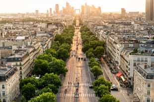 Stroll the length of the Champs-Élysées