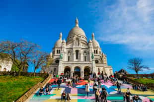 Climb to Sacré-Cœur for views over Paris