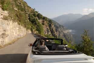 Drive a sports car along the Côte d'Azur