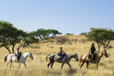 Explore the Tswalu Kalahari on horseback