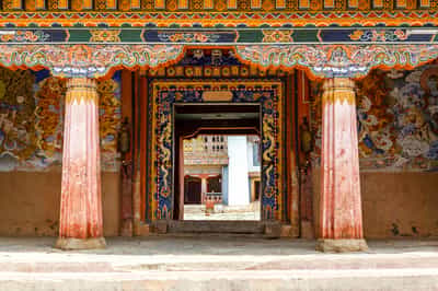 Visit the Gangtey Goemba in the Phobjikha Valley