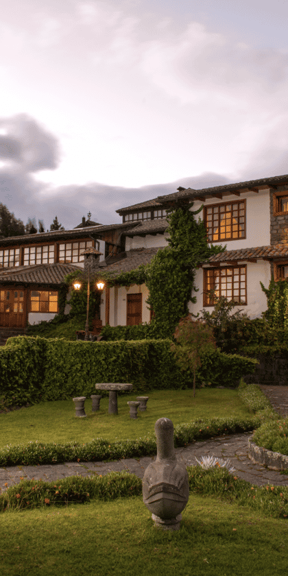 Hosteria La Andaluza, Avenue of the Volcanoes | Timbuktu Travel