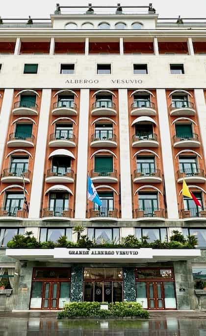 Grand Hotel Vesuvio, Naples | Timbuktu Travel