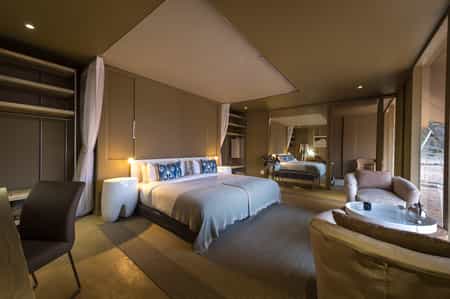 guest tent interior