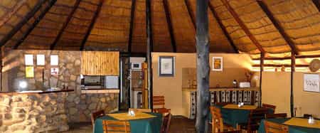 Inside of the Lapa @ Kamanjab Rest Camp