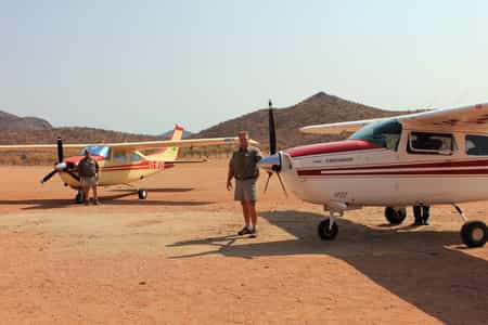 Immenhof offers scenic flights and day excursion