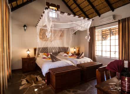The interior view of the rooms